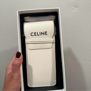 Celine Cream Phone Holster